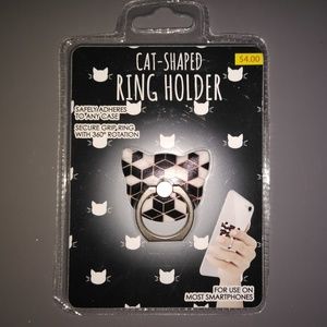 Ring holder for cell phone